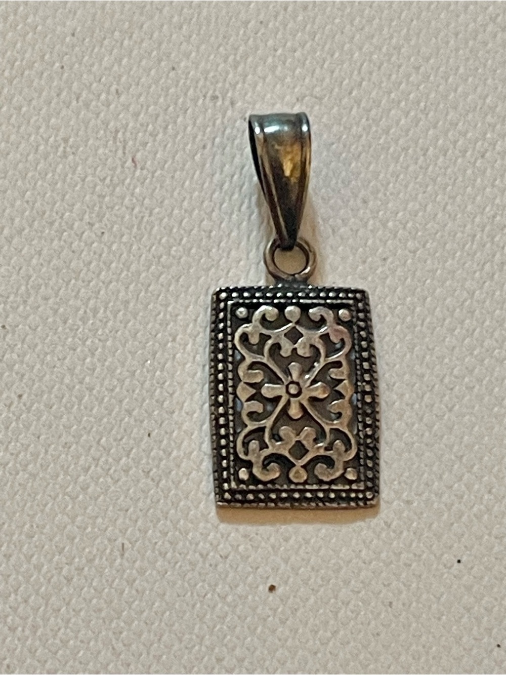 VTG sterling silver 925 filigree Pendant